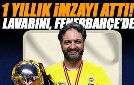 Fenerbahçe Medicana'da Lavarini geri döndü