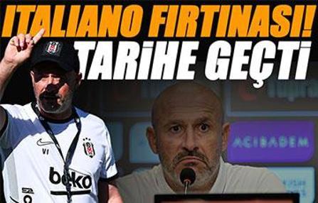 Beşiktaş’ta Vincenzo Italiano fırtınası!