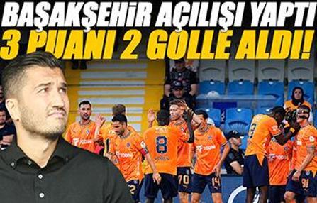 Başakşehir sezona 3 puanla merhaba dedi