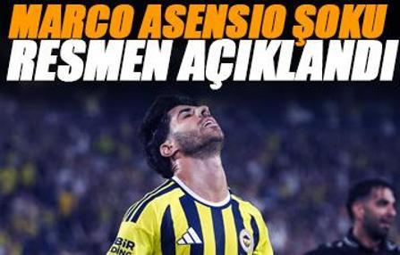 Fenerbahçe'de Asensio şoku