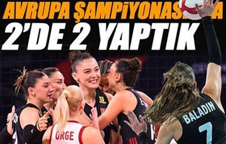Filenin Sultanlar Avrupa Şampiyonası'nda 2'de 2 yaptı