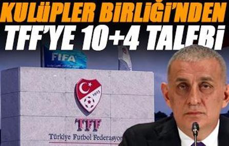 Kulüper Birliği'nden TFF'ye 10+4 başvurusu!