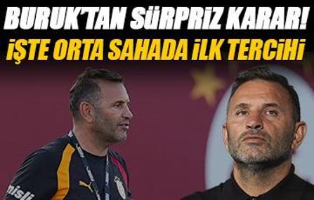 Okan Buruk'tan sürpriz karar!