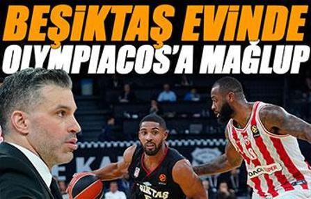 (ÖZET) Beşiktaş evinde Olympiacos'a mağlup oldu | Beşiktaş - Olympiacos maç sonucu: 73-81