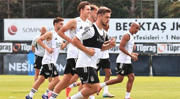 Beşiktaş sabah antrenmanını tamamladı