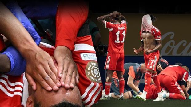 PSG - Bayern Münih maçında korkutan sakatlık! Oyuncular gözyaşlarını tutamadı