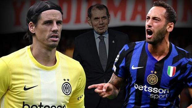 Inter'den Hakan Çalhanoğlu ve Yann Sommer açıklaması: Galatasaray ile görüştük!