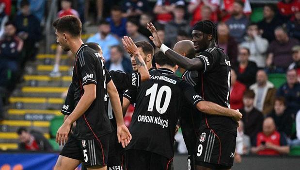 Beşiktaş'tan, İrlanda takımlarına karşı ilk galibiyet