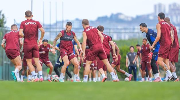 Trabzonspor, Kocaelispor maçı hazırlıklarına devam etti