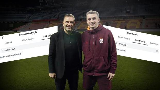 Okan Buruk ve Kerem Aktürkoğlu arasında beklenmedik hamleler: Takipten çıktılar, sosyal medya yıkıldı