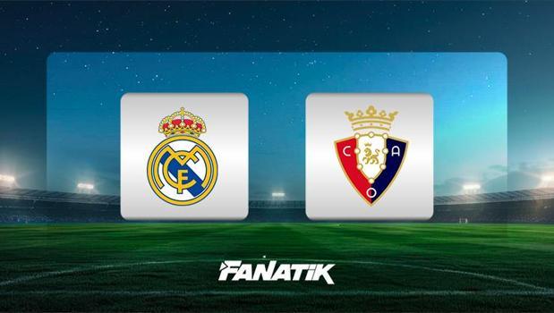 Real Madrid - Osasuna maçı Canlı Anlatım - Real Madrid - Osasuna maçı kadrosu, skoru ve istatistikleri: Gözler Arda Güler'de