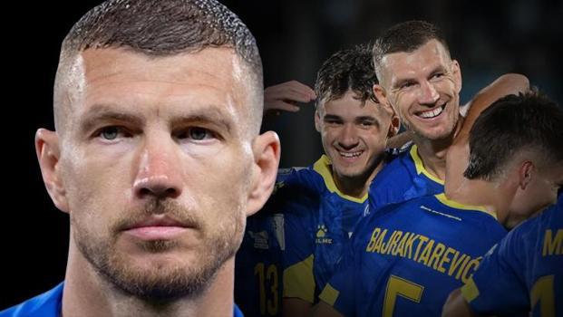 Yok artık Edin Dzeko! 6 gollü maçta golleri art arda attı: 39 yaşında durmak bilmiyor