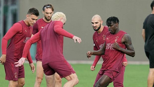 Galatasaray'da Frankfurt maçı hazırlıkları başladı!
