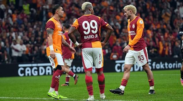 Galatasaray bu sezon ligde ilk kez puan kaybetti
