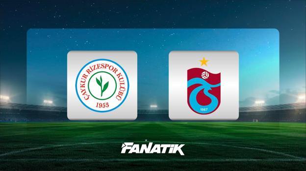 Çaykur Rizespor - Trabzonspor maçı ne zaman, saat kaçta ve hangi kanalda? (Muhtemel ilk 11'ler)