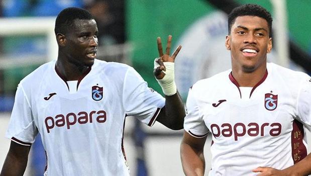 Trabzonspor'un muhteşem ikilisi fark yaratıyor! Takımı sırtladılar