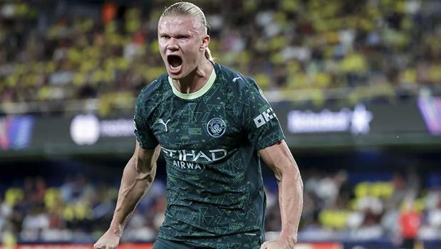 Manchester City'de Haaland'dan inanılmaz seri