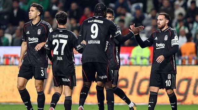 Konya'da kazanan Beşiktaş! Konyaspor-Beşiktaş maç sonucu: 0-2