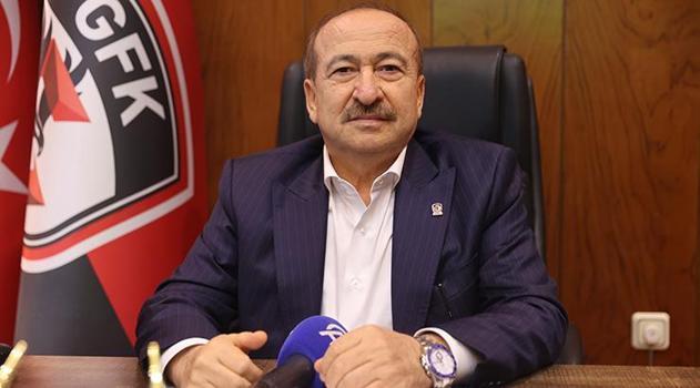 Gaziantep FK Başkanı Memik Yılmaz takımdan memnun