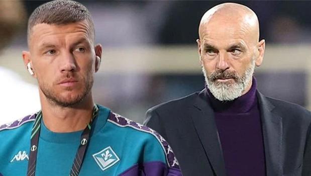 Fiorentina'da Edin Dzeko krizi! Pioli'den jet yanıt 'Ofisimin nerede olduğunu biliyor'