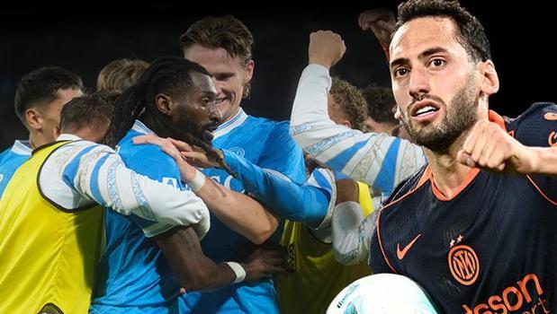 Hakan Çalhanoğlu'nun çabası Inter'e yetmedi! Napoli-Inter maçı sonucu: 3-1
