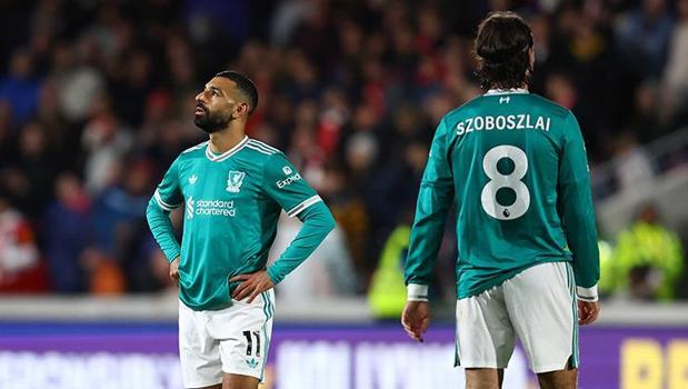 Liverpool, Galatasaray'dan sonra bir türlü toparlayamıyor! Brentford'a da mağlup oldular