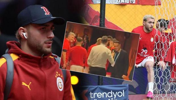 Galatasaray - Göztepe maçı öncesi Barış Alper Yılmaz'a özel pankart! Torreira detayı
