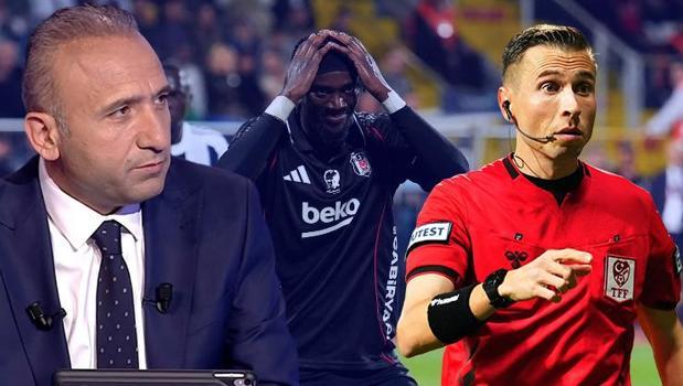 Kasımpaşa - Beşiktaş maçına damga vuran hatayı Deniz Çoban yorumladı: 'Penaltı yöntemine uygun hareket etmedi'