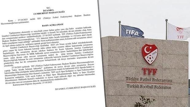 İstanbul Cumhuriyet Başsavcılığı'ndan açıklama: 'Nisan ayında soruşturma başlatıldı'