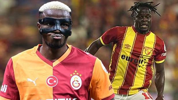 Galatasaray-Göztepe maçı sonrası Osimhen'le formasını değiştirdi ortalık karıştı!