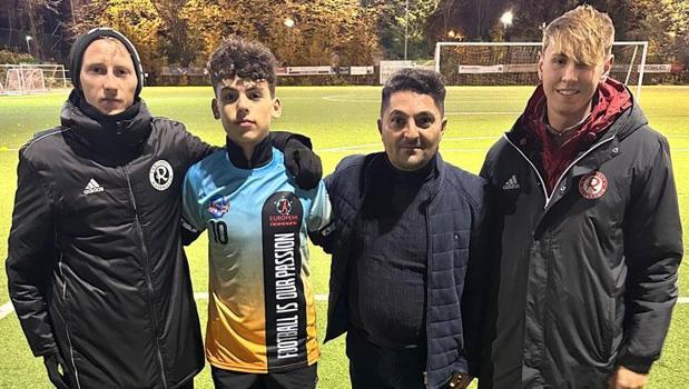 Hakan Bilal Kutlualp'in oğlu Emir ETFA Academy'de