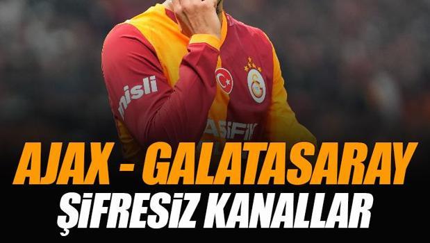 Ajax - Galatasaray maçı şifresiz veren kanallar | Şampiyonlar Ligi şifresiz maç yayını (GS maçı canlı)