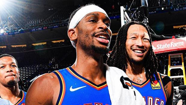 Defending NBA champion Oklahoma City makes it 8 for 8