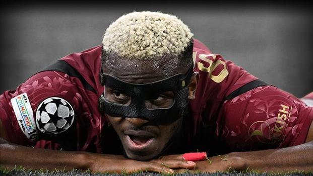 Ve Victor Osimhen Devler Ligi'nde yine sahnede! Üste üste 8 maçta gol attı....