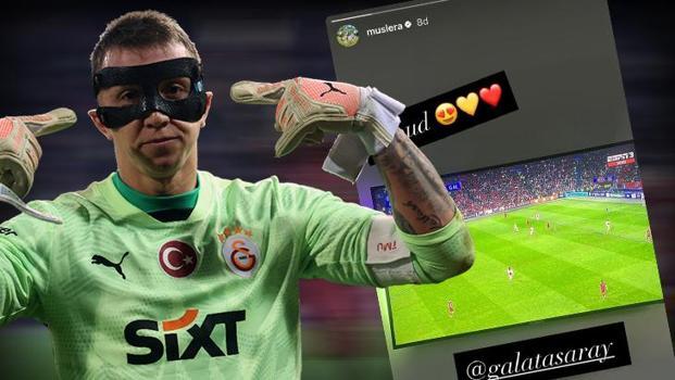Fernando Muslera'dan Galatasaray'a mesaj: Gurur duyuyorum
