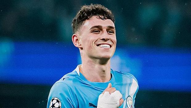 Şampiyonlar Ligi'nde haftanın oyuncusu Phil Foden oldu