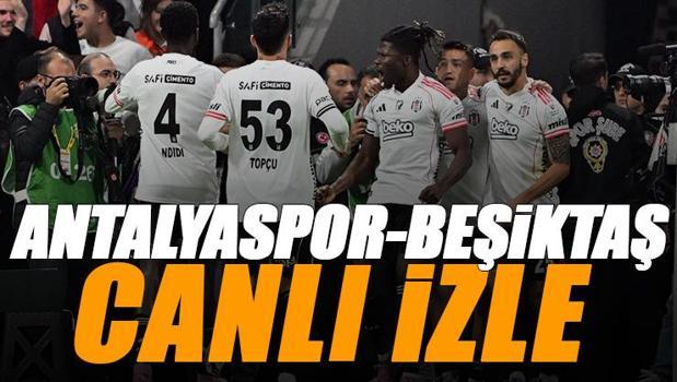 Antalyaspor - Beşiktaş maçı canlı izle | ANTALYA BJK maçı şifresiz (Süper Lig maçı canlı yayın frekans bilgileri)
