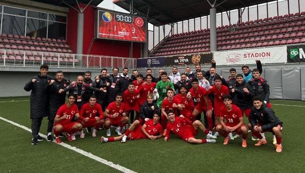 U17 Milli Takımımız, Bosna Hersek'i devirdi