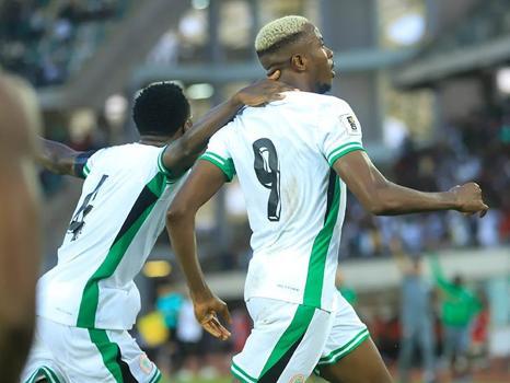 No way, Victor Osimhen! Double for the national team: 12 goals in the last 11 games...