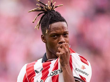 Two Premier League giants have offered 70 million euros for Nico Williams