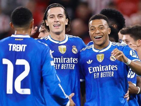 Real Madrid beat Olympiakos by 4 goals