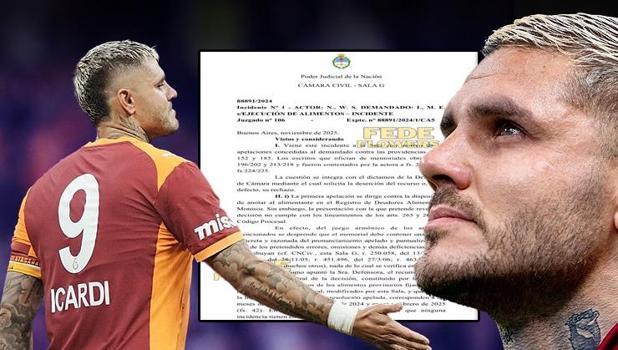 Arjantin'de Ulusal Yargı Gücü Mauro Icardi'nin belgesini yayınladı! Galatasaray'ın yıldızı şokta: Arjantin'e giderse geri dönemez