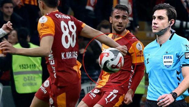 Galatasaray-Samsunspor maçının tartışmalı pozisyonlarına Trio son noktayı koydu: 'Doğal olmayan şekilde, penaltı!'
