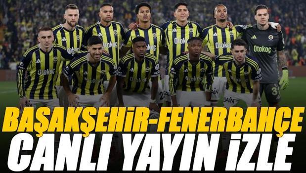 Başakşehir - Fenerbahçe maçı canlı izle | FB Başakşehir maçı şifresiz (Fenerbahçe maçı canlı yayın izle)