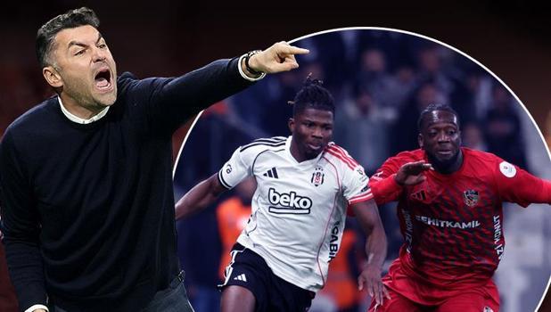 'Beşiktaş kötü mü oynadı?' Burak Yılmaz'dan 2-2 yorumu: Üçüncüyü atabilirdik