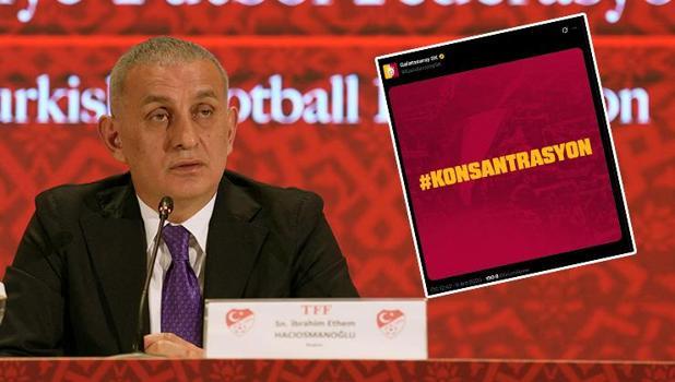 Hacıosmanoğlu konuştu, Galatasaray'dan paylaşım geldi: Konsantrasyon