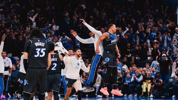 The Orlando Magic defeated the Miami Heat and advanced to the NBA Finals