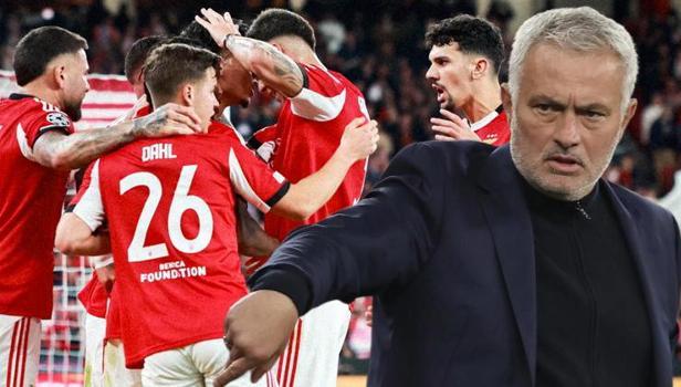 Şampiyonlar Ligi'ne Mourinho damgası! Gecenin en dikkat çeken sonucu