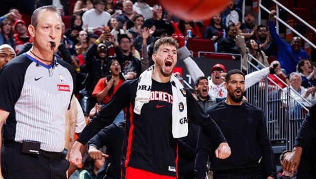 Alperen Sengun hits double-double in NBA, Rockets win