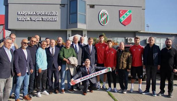 Cemil Tugay'dan Göztepe ve Karşıyaka ziyareti